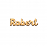  Decor nume Robert debitat laser